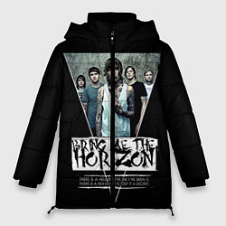 Куртка зимняя женская Bring Me The Horizon, цвет: 3D-черный