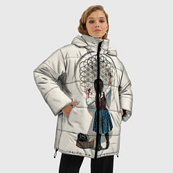 Куртка зимняя женская Bring Me The Horizon, цвет: 3D-черный — фото 2