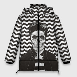 Куртка зимняя женская Мертвый модник, цвет: 3D-черный