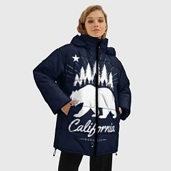 Куртка зимняя женская California Republic, цвет: 3D-черный — фото 2