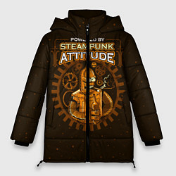 Куртка зимняя женская Steampunk Attitude, цвет: 3D-черный