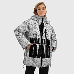Куртка зимняя женская Walking Dad, цвет: 3D-черный — фото 2
