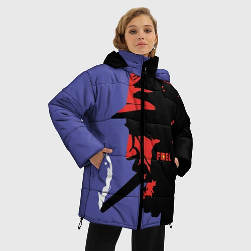 Женская зимняя куртка Fidel / 3D-Черный – фото 3