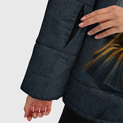 Куртка зимняя женская Baker Street 221B, цвет: 3D-светло-серый — фото 2