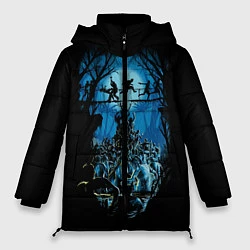 Куртка зимняя женская Zombie Island, цвет: 3D-светло-серый
