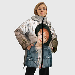 Куртка зимняя женская Min Yoon Gi, цвет: 3D-черный — фото 2