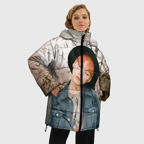 Женская зимняя куртка Min Yoon Gi / 3D-Черный – фото 3