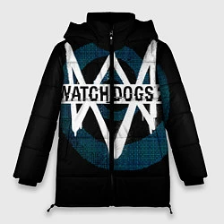Куртка зимняя женская Watch Dogs 2, цвет: 3D-красный