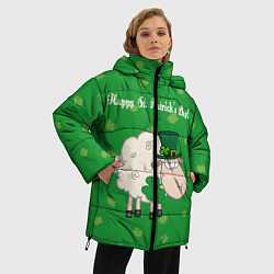 Куртка зимняя женская Ирландия, цвет: 3D-красный — фото 2
