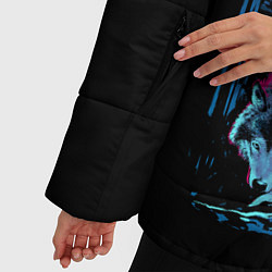 Куртка зимняя женская Wolf Town, цвет: 3D-черный — фото 2