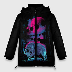 Куртка зимняя женская Wolf Town, цвет: 3D-черный
