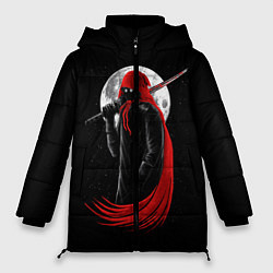 Куртка зимняя женская Лунный убийца, цвет: 3D-черный