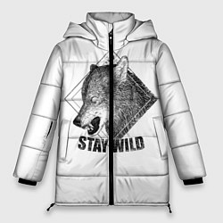 Куртка зимняя женская Stay Wild, цвет: 3D-черный