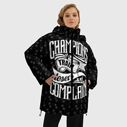 Куртка зимняя женская Champions Train, цвет: 3D-черный — фото 2