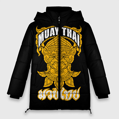 Женская зимняя куртка Muay Thai Fighter / 3D-Светло-серый – фото 1
