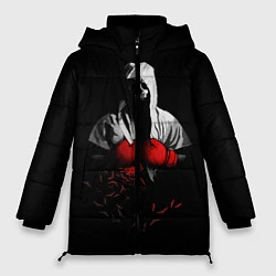 Куртка зимняя женская Мертвый боксер, цвет: 3D-светло-серый