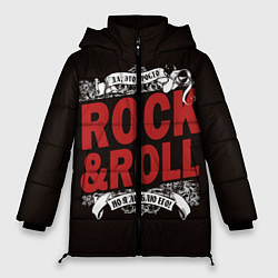 Куртка зимняя женская Rock & Roll, цвет: 3D-красный