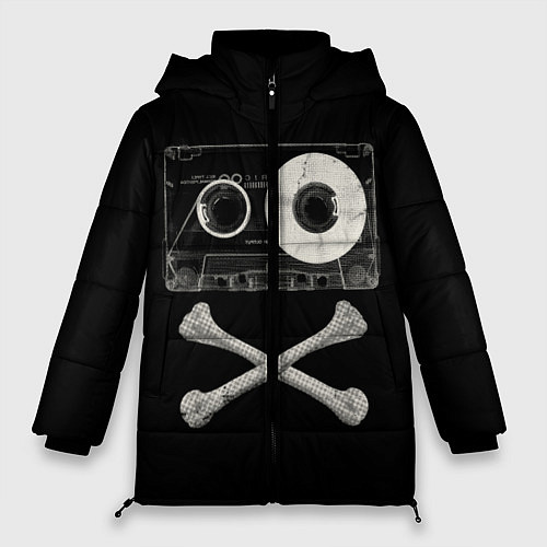 Женская зимняя куртка Pirate Music / 3D-Светло-серый – фото 1