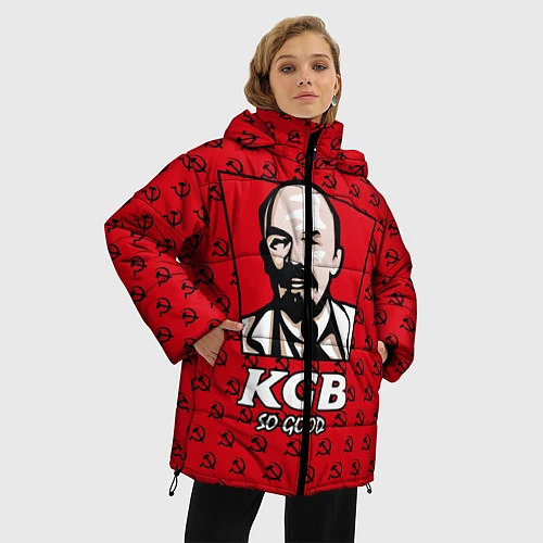 Женская зимняя куртка KGB: So Good / 3D-Черный – фото 3