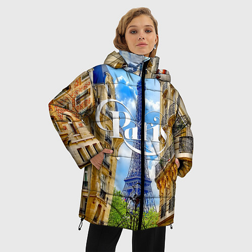 Женская зимняя куртка Daytime Paris / 3D-Черный – фото 3