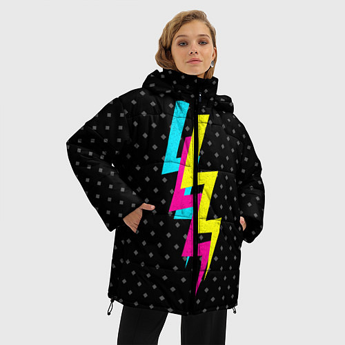 Женская зимняя куртка Electrico / 3D-Черный – фото 3