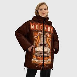 Куртка зимняя женская Moscow: mother Russia, цвет: 3D-черный — фото 2