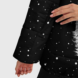 Куртка зимняя женская Волчий вой, цвет: 3D-черный — фото 2