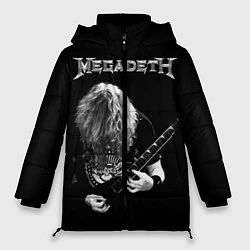 Куртка зимняя женская Dave Mustaine, цвет: 3D-светло-серый