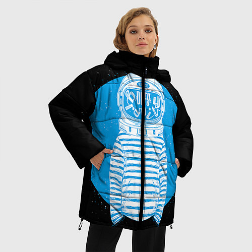 Женская зимняя куртка Defy gravity / 3D-Черный – фото 3