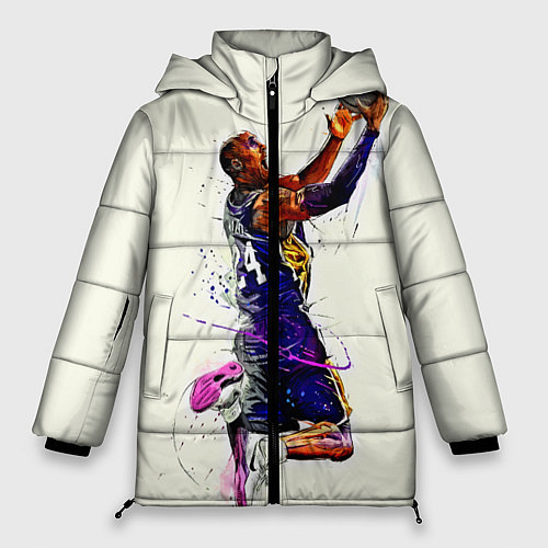 Женская зимняя куртка Kobe Bryant / 3D-Светло-серый – фото 1