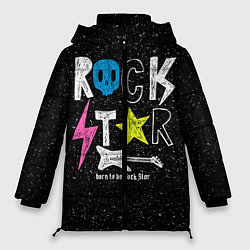 Куртка зимняя женская Rock Star, цвет: 3D-черный