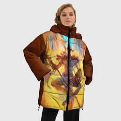 Куртка зимняя женская Вивек, цвет: 3D-светло-серый — фото 2