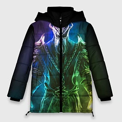 Куртка зимняя женская TES 6, цвет: 3D-черный