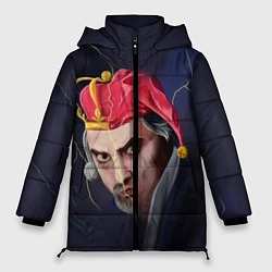 Куртка зимняя женская Король и Шут, цвет: 3D-красный
