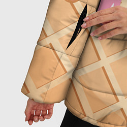 Куртка зимняя женская Я Клубничный Рожок, цвет: 3D-черный — фото 2