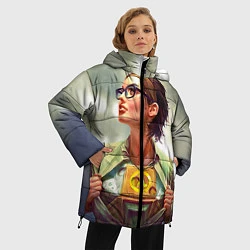 Куртка зимняя женская HL: Alyx Vance, цвет: 3D-светло-серый — фото 2