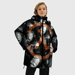 Куртка зимняя женская Альянс не дремлет, цвет: 3D-черный — фото 2