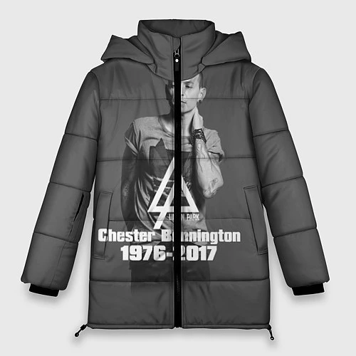 Женская зимняя куртка Память о Беннингтоне / 3D-Красный – фото 1