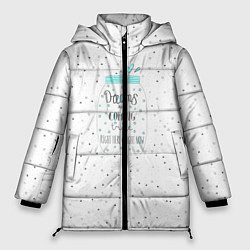 Куртка зимняя женская Dreams are Coming, цвет: 3D-черный