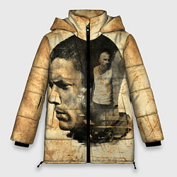 Куртка зимняя женская Prison Break: Scofield Art цвета 3D-черный — фото 1