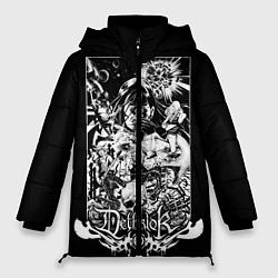 Куртка зимняя женская Dethklok: Metalocalypse, цвет: 3D-черный