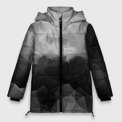 Куртка зимняя женская Polygon gray, цвет: 3D-черный