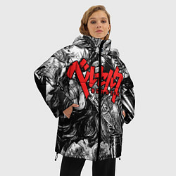 Куртка зимняя женская Berserk, цвет: 3D-черный — фото 2
