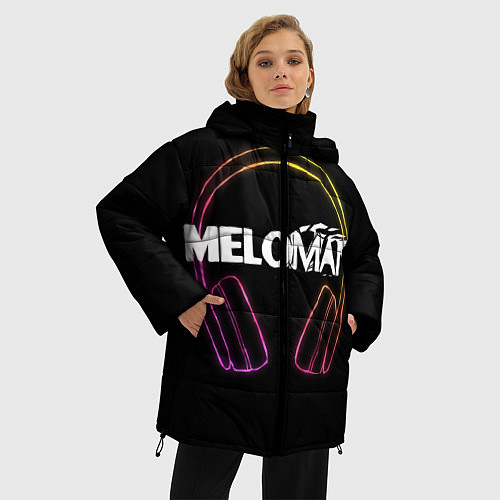 Женская зимняя куртка Meloman / 3D-Черный – фото 3