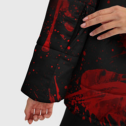 Куртка зимняя женская Slipknot: Blood Blemishes, цвет: 3D-черный — фото 2