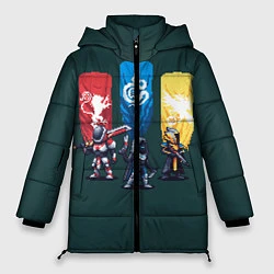 Куртка зимняя женская Destiny: Go, цвет: 3D-красный