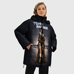 Куртка зимняя женская TOMB RAIDER, цвет: 3D-черный — фото 2