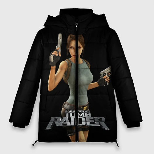 Женская зимняя куртка TOMB RAIDER / 3D-Красный – фото 1