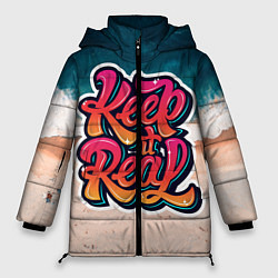 Куртка зимняя женская Keep it Real, цвет: 3D-черный