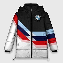 Куртка зимняя женская BMW M SPORT, цвет: 3D-черный